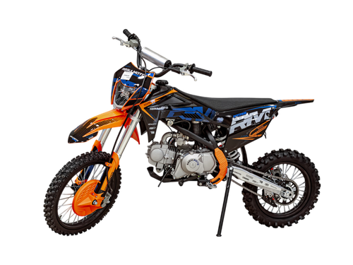 Питбайк Regulmoto SPITFIRE 17/14 PRO 140сс черный/оранжевый