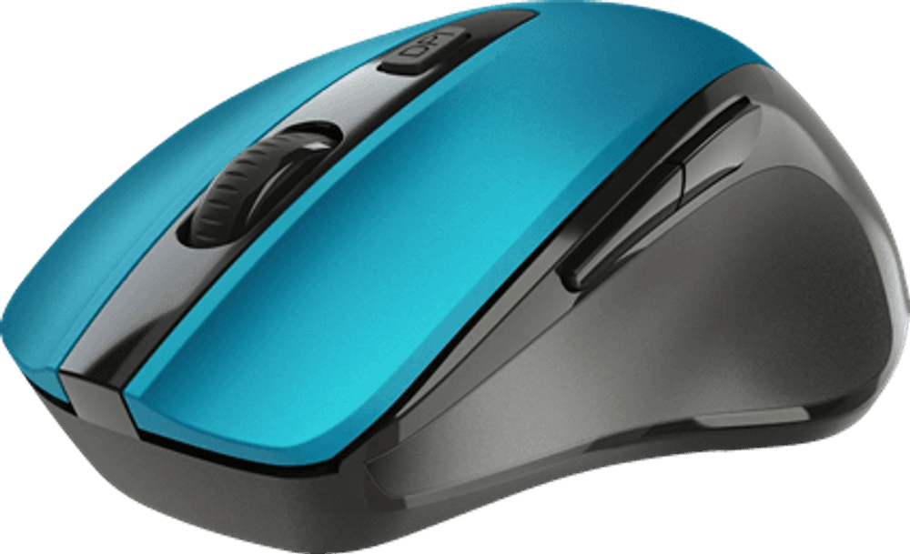 Мышь беспроводная Defender Prime MB-053 бирюзовый