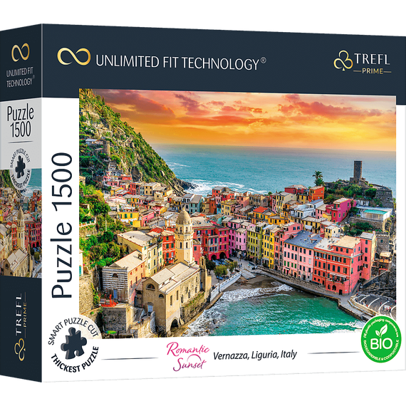 Puzzle &quot;1500 UFT&quot; - Vernazza, Liguria, Italy_FSC Mix 70%