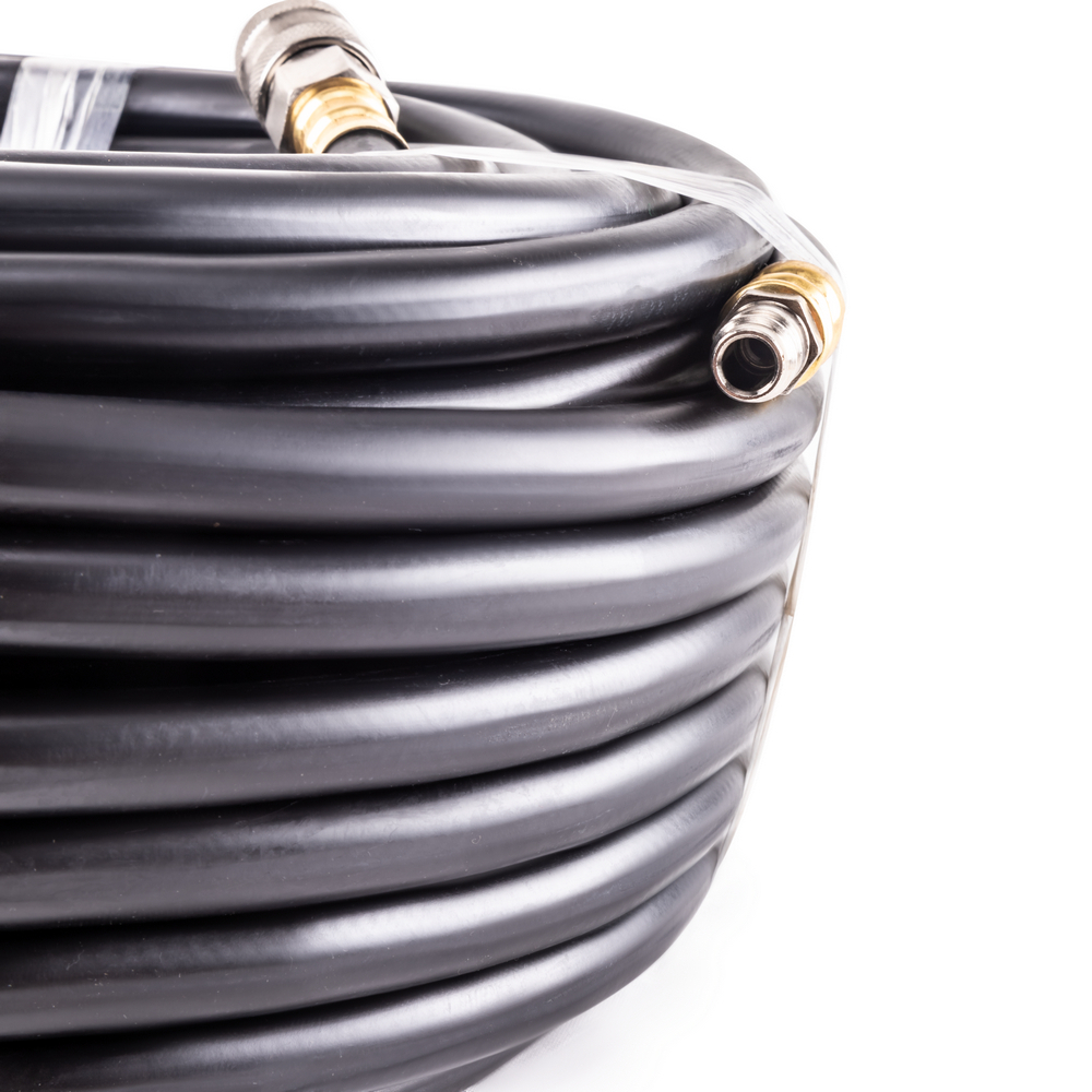 Шланг с фитингами рапид из маслостойкой (армированный полиуретан) резины 9х15 мм (20 м)