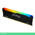 Оперативная память Kingston Fury Beast Black RGB XMP 16GB DDR4 (KF432C16BB12A/16)