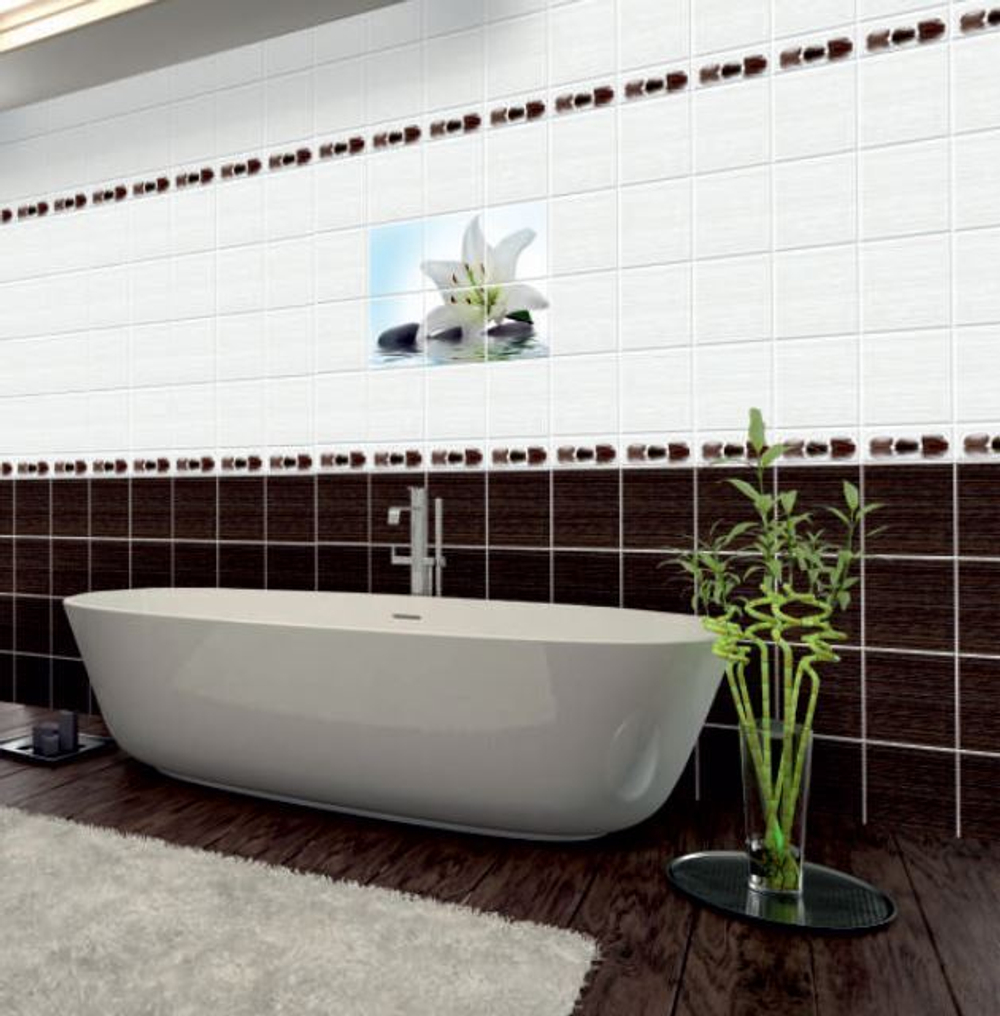 Панель ПВХ фотопечать Соната Лилия 2700х250мм