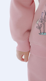 Комплект трикотажный с начесом для девочки 2-8 лет Fleur de Vie