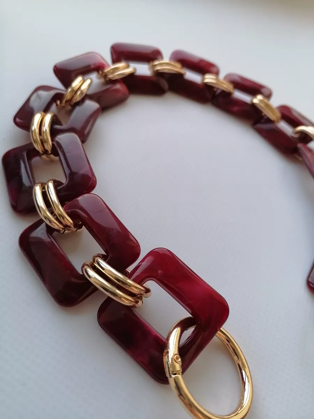 Цепь для сумки акриловая