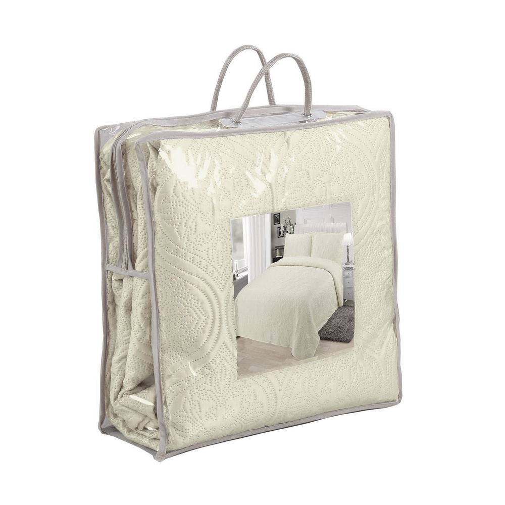 Покрывало 240х260 Sofi De MarkO Скарлет молоко