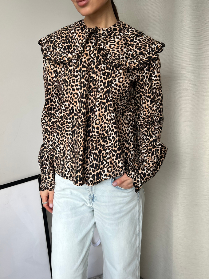 Хлопковая блузка Les Coyotes, М