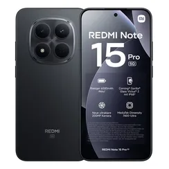 Смартфон Xiaomi Redmi Note 15 Pro 5G NFC 8 ГБ | 256 ГБ (Чёрный | Black) (версия Global)