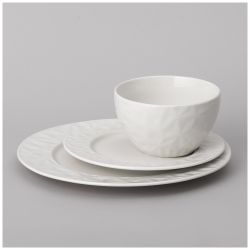 НАБОР ПОСУДЫ ОБЕДЕННЫЙ НА 4 ПЕР. 12 ПР. 700 МЛ 27,5х27,5х2,2, 20,8,2х20,8х1,2, 13,5х13,5х8СМ