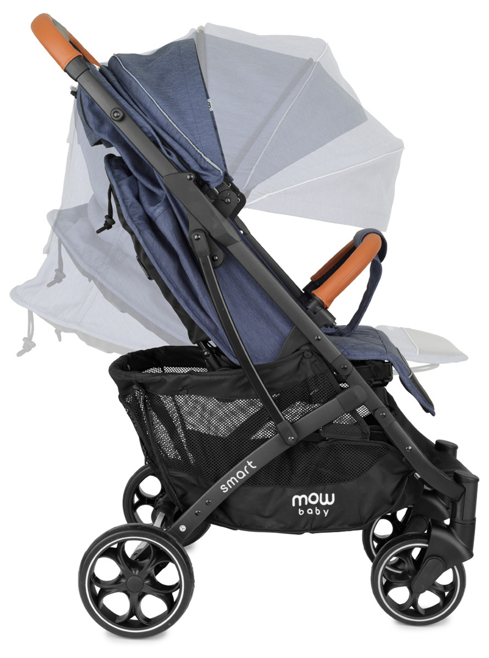 Коляска детская MOWBaby "SMART" MB101 Blue