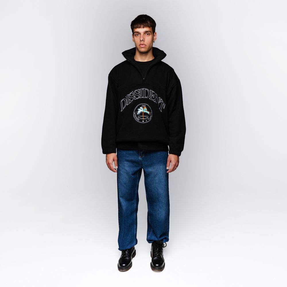 Толстовка Dissident флисовая DZ AW25 черная