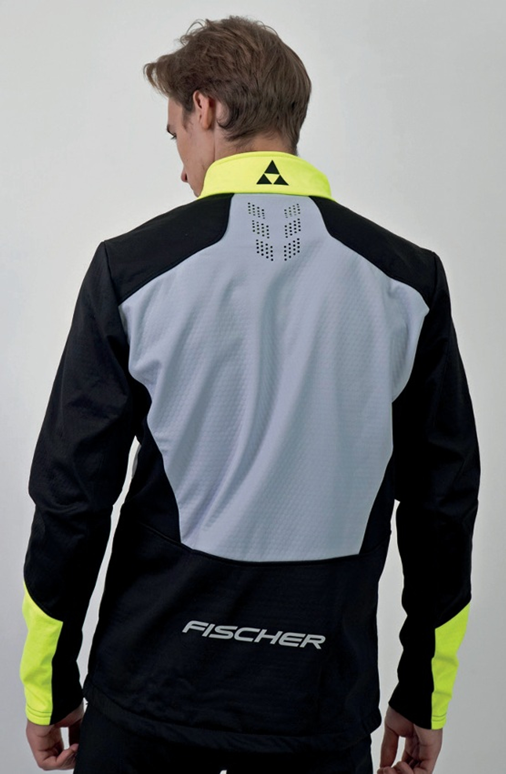 Мужская куртка FISCHER Softshell Warm, черно-серый GR8115-109