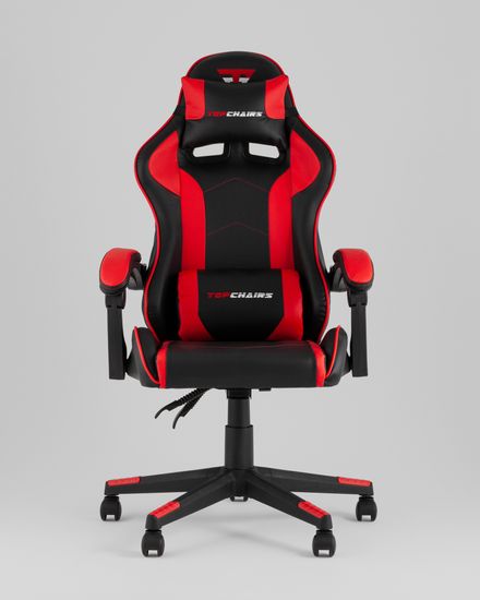 Кресло спортивное TopChairs Shadow черно-красный