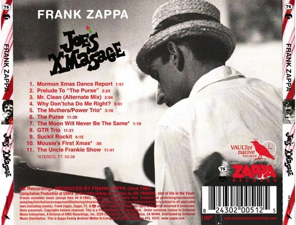 Frank Zappa / Joe's XMASage (CD)