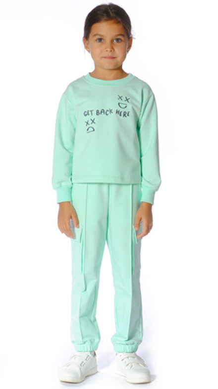 Брюки трикотажные для девочки 3-6 лет Fleur de Vie