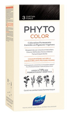 PHYTOSOLBA ФИТО крем-краска для волос тон 3 Темный шатен Phyto Phyto Color Permanent coloration 50/50/12