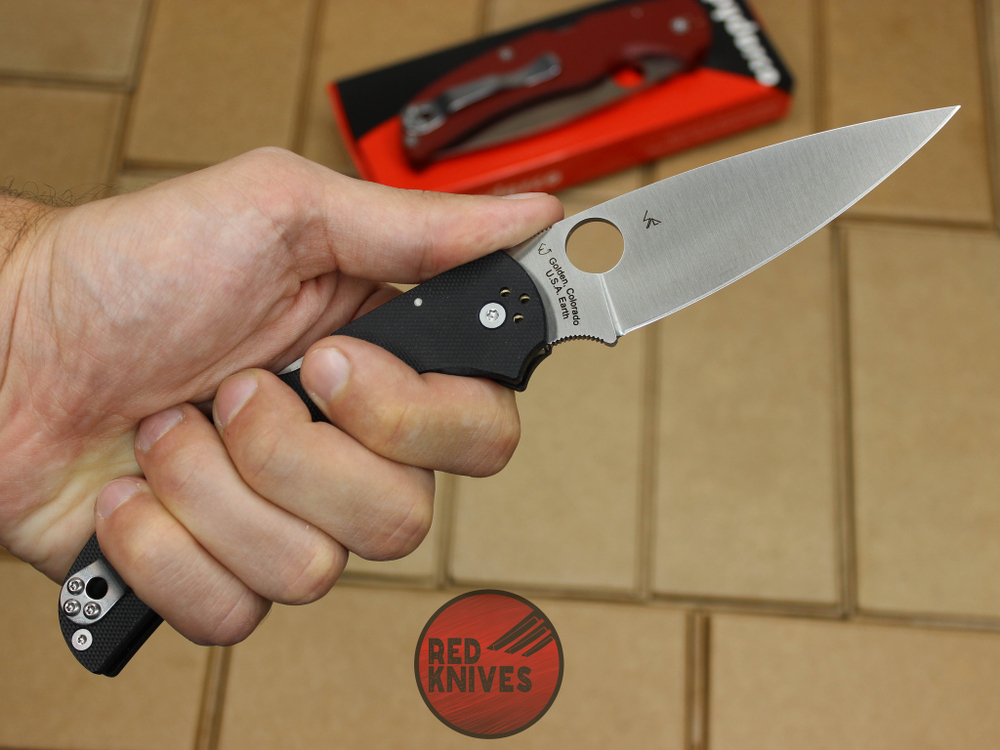 Нож Spyderco Native Chief - черный C244GP