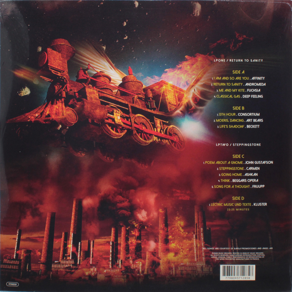 Various Artists / Krautrock & Progressive - The Secret Archives (Coloured Vinyl)(2LP)