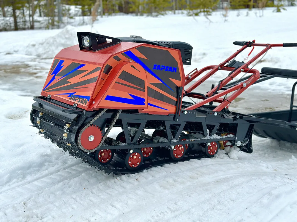 Мотобуксировщик PROMAX SAPSAN 15 COMBI с модулем (эл.стартер)