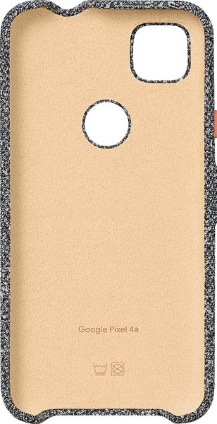 Чехол Google Pixel 4a Fabric Case, Static Grey (Серый)
