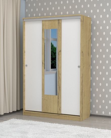 дуб бунратти / белый