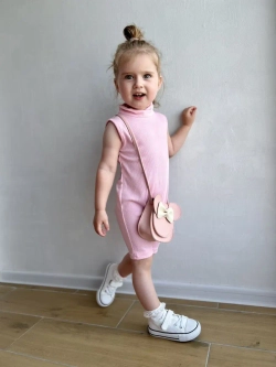 Комбинезон летний в рубчик