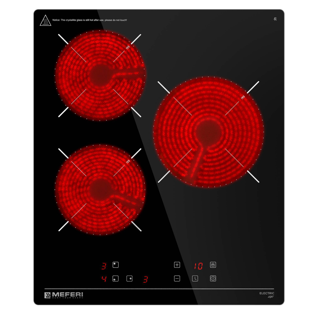 Электрическая варочная панель Meferi MEH453BK LIGHT фото 4