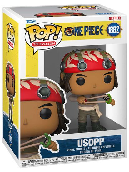 Фигурка Funko POP! TV One Piece Live Action Usopp (1883) 75668 / Фигурка Фанко ПОП! по мотивам вселенной "Ван Пис", Усопп