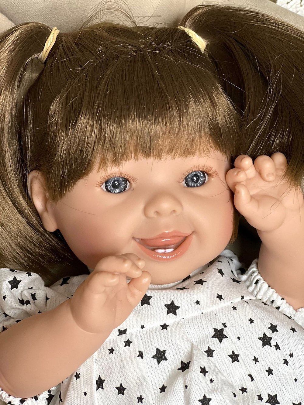 Кукла Marina and Pau 45 cм Pillines мягконабивная в пакете (M1070K)