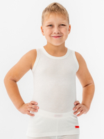 Майка детская термо унисекс белый