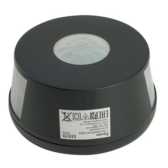 Датчик движения 2000W 30m 360°(верт.) Feron SEN19 51578