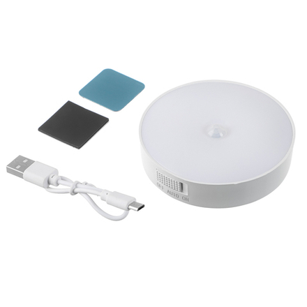 BY Светильник настенный с датчиком движения Move, акб. 332мАч,Type-C, 80x80x20мм, белый