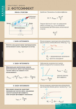 Комплект таблиц "Квантовая физика" (8 табл.)