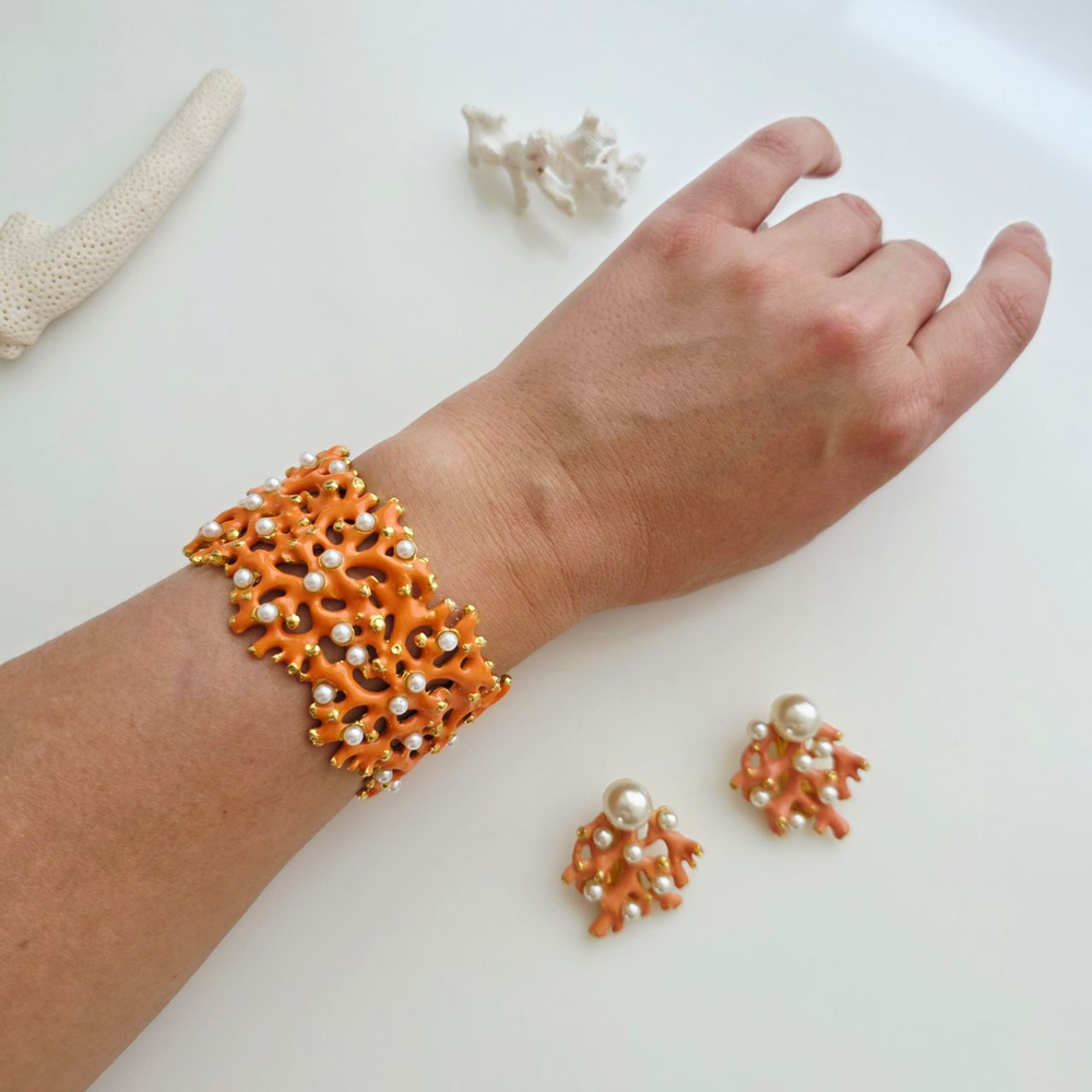 Браслет KJL кораллы