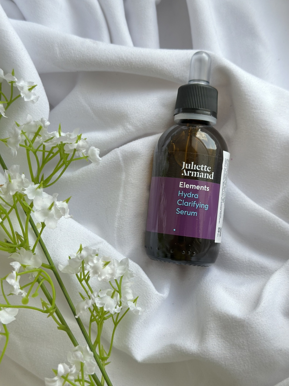 Hydra Clarifying Serum, Увлажняющая сыворотка для проблемной кожи, JULIETTE ARMAND. Легкая текстура сыворотки некомедогенна, она отлично усваивается кожей и не закупоривает поры.