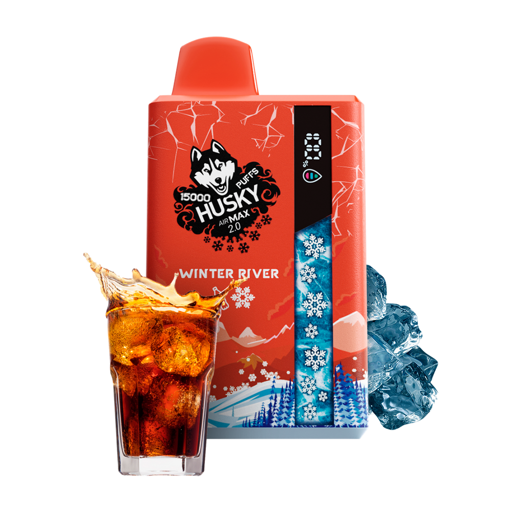 Одноразовая электронная сигарета Husky Air Max 2.0 - Winter River (15000 затяжек) Одноразовая электронная сигарета Husky Air Max 2.0 - Winter River (15000 затяжек)