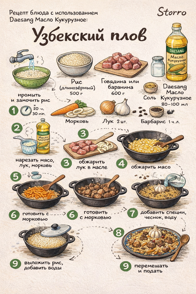 Daesang Масло Кукурузное 500 мл, 2 шт