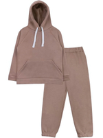 Костюм для девочек футер 3х нитка начёс 8361340301 р.110-116 (Юлла)