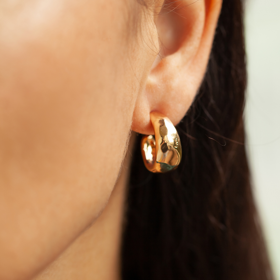 Серьги Fiore Luna Hollow Drop LE6082 G