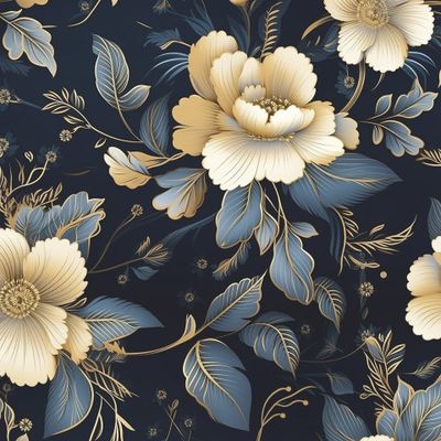 Золотые цветы