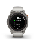 Умные часы Garmin Fenix 7 Pro Sapphire Solar Titanium DLC Orange Band