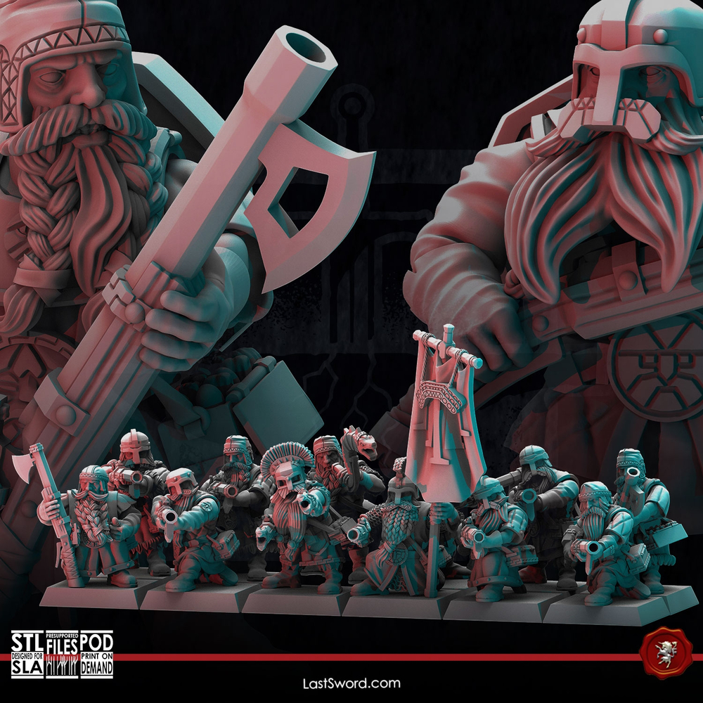 Dwarf Handgunners
