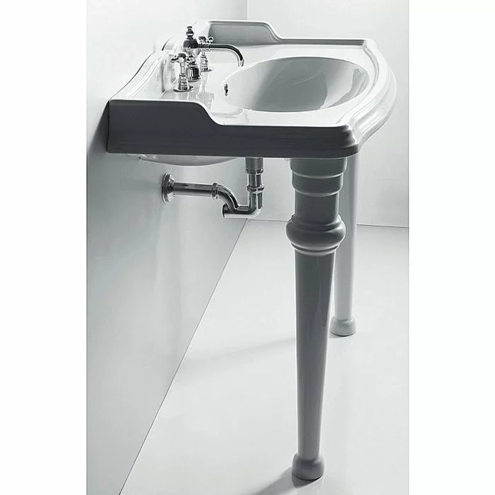 Консоль с раковиной SIMAS Arcade AR864 90 с 3 отверстиями под смеситель