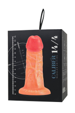 Фаллоимитатор RealStick CALIBER - 14 см. (Цвет: телесный)