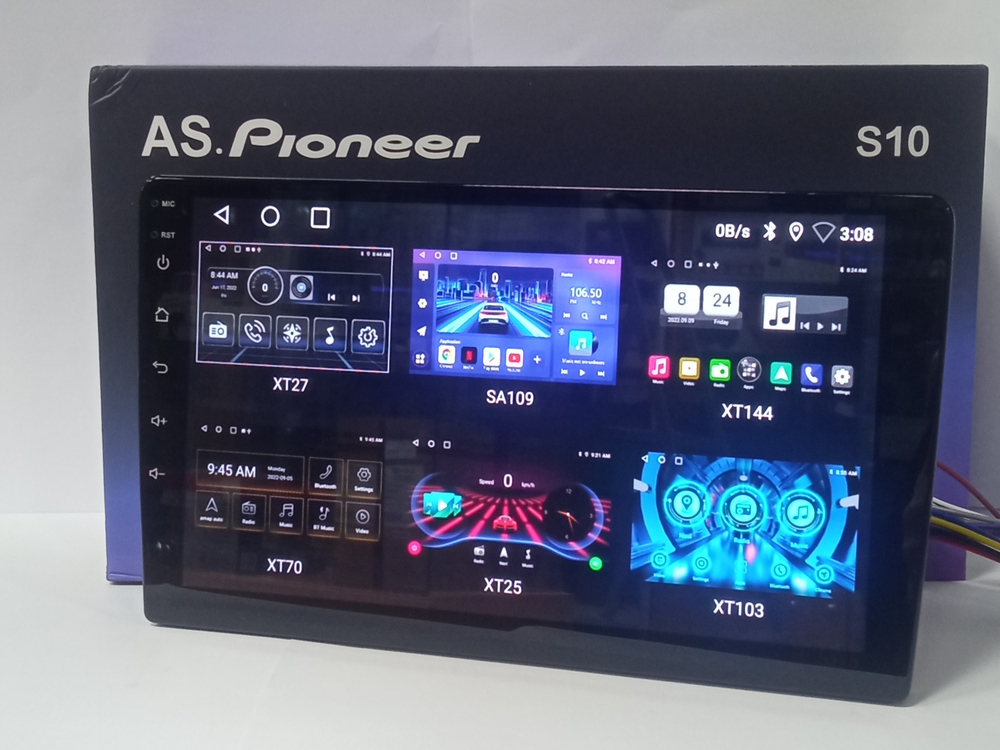 Автомагнитола 2DIN QLED9" Android 2+64GB As.Pioneer S10