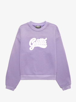 'SCRIPT' SWEATSHIRT PURPLE