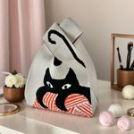 Проектная мини сумка на запястье