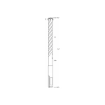 Бур по бетону SDS-plus-5X 16х200х260 мм BOSCH 2608833826