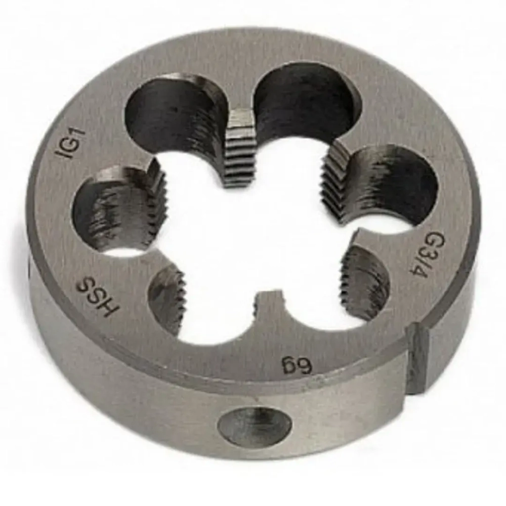 Плашка M9x1,25-?25мм, в пластиковом футляре RockForce##Rock FORCE RF-DIE9x1,25