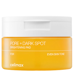 Тонер-пэды для выравнивания тона и рельефа кожи Celimax Pore+Dark Spot Brightening Pad, 40шт (100мл)