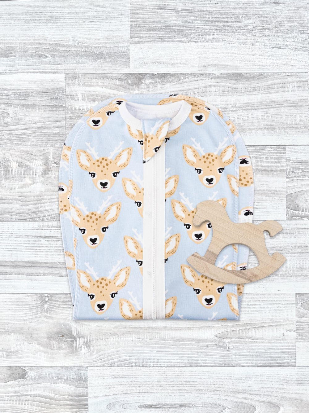 Пелёнка-кокон Mjölk Оленята NEW